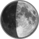 Lune 21/12/2024 30% France